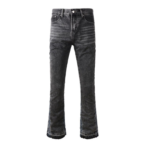 SMOKED FLARED JEANS