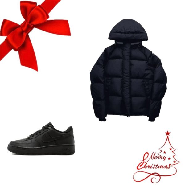SYNA PUFFER + Black AF1